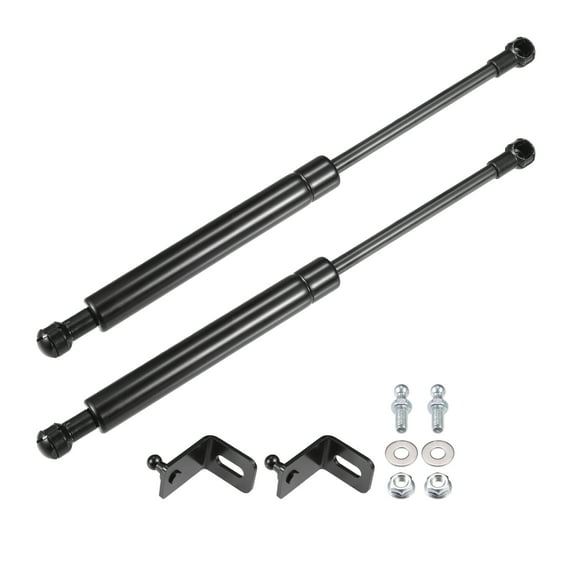 Unique Bargains 2 Pcs Black Front Hood Lift Supports Struts Shocks Gas Spring for Mercedes-Benz Sprinter 907 2018-2023
