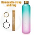 thumbnail image 7 of Opard 32oz / 27oz Motivational Water Bottle with Time Marker to Drink Reusable Plastic Bottle with BPA Free Tritan for Gym and Sports, 7 of 7