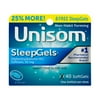 Unisom Sleep Gels Night Time Sleep Aid Soft Gels - 40 CT40.0 CT