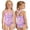 swimsuit 90#Pink, variant on oqasdz Swimsuit for Girls One Piece Swimsuit Long Sleeve UPF 50+ Rash Guard Bathing Suit with Skirt for Toddler Kids Summer Beach Pool