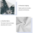 thumbnail image 4 of SKYSONIC 3 Pack Towel Artistic Flowers Cotton Bath Towel Set (1 Bath Towel, 1 Hand Towel, 1 Washcloth) for Bathroom, Super Soft and Quick Dry Towels, 4 of 7