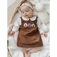 thumbnail image 3 of BemeyourBBs Toddler Baby Girl Thanksgiving Outfit Tops and Turkey Dress 2 Pcs Set, 3 of 9