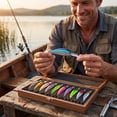 thumbnail image 3 of Sinking Minnow Jerkbait Fishing Lure, Deep Diving Hard Bait with 2 Treble Hooks for Bass Trout Walleye, Olive Perch, 2.36 Inch, 3 of 5