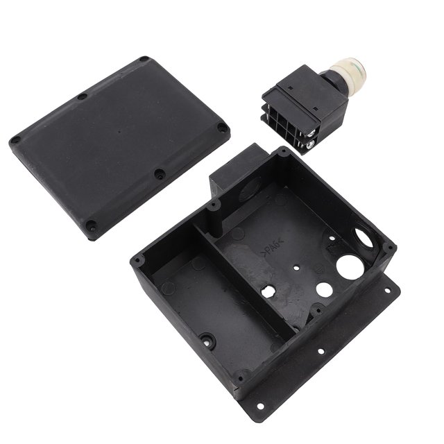 Interruptor De Motor Divisor De Madera Eléctrico, Caja De Interruptor De Motor Divisor De Madera De Voltaje Universal ABS Para Uso Industrial