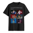 thumbnail image 2 of Men's Disney Princesses Dramatic Person Squares Graphic Tee Black 2X Big Tall, 2 of 6