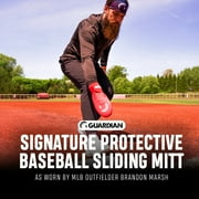 Guardian Baseball Sliding Mitt - Youth and Adult Sizes - Sliding Glove for Baseball - Elastic Compression Strap- 2 per Pack