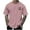 Pink, variant on WREESH Halloween T-Shirts Summer Fashion Casual Men's Round Neck Printed T-Shirt Top Black