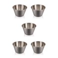 thumbnail image 3 of Yuarrent Taza de salsa, recipiente pequeño para sumergir condimentos, cuenco para servir, soporte de almacenamiento para condimentos, accesorios para Grande 5piezas, 3 of 6