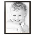 thumbnail image 2 of ArtToFrames 25" x 32" Black Velvet with Gold - 1.25 Picture Frame, 25x32 inch Black MDF Poster Frame (WOM-4690),  Pack, 2 of 7