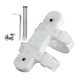 thumbnail image 2 of Adaptador de montaje para hervidor de bicicleta Sharpla soporte para manillar de bebidas montado Blanco, 2 of 8