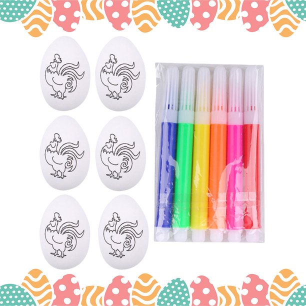 Kit Artesanía para Colorear Pascua Con Pintura Depósito Niñas Y Artesanías