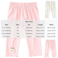 thumbnail image 3 of Nilvkv Leggings for Toddler Girls, Girls Pants, Mesh Capri Pants featuring Bunny Applique, Scalloped Hem and Elastic Waist for Summer Days Pink 18-24 Months, 3 of 9