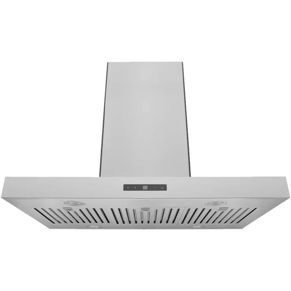 HAUSLANE IS710SS30 30 inch Stainless Canopy Island Range Hood