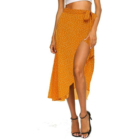 Hi low leopard skirt hotsell