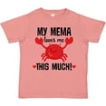 thumbnail image 3 of Inktastic My Mema Loves Me Grandson Boys or Girls Toddler T-Shirt, 3 of 5