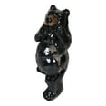 thumbnail image 2 of Rustic Western Woodlands Forest Black Bear South Paw Boxing Decorative Figurine, 2 of 9
