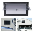 thumbnail image 2 of RV Caravan Hinged Push Out Window Double Glazed Ventilation Hatch 900mmx500mm, 2 of 16