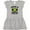 AC-Heather Grey, variant on Inktastic Jamaican Vacation Someone in Jamaica Loves Me Girls Baby Dress