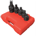 thumbnail image 2 of Sunex 4405 5 Piece 3/4" & 1" Drive Adapter & Universal Joint Impact Set, 2 of 3