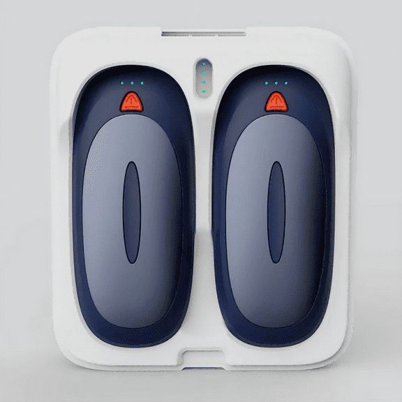 Portable Hand Warmers 2 Pack 2000mAh with 10000mAh Charging Case Reusable Electric Pocket Heater for Hunting, Camping Gear, Outdoors, Gifts