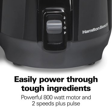 Hamilton Beach 2-in-1 Juicer & Blender - 800W Motor With 3" Big Mouth Feed Chute