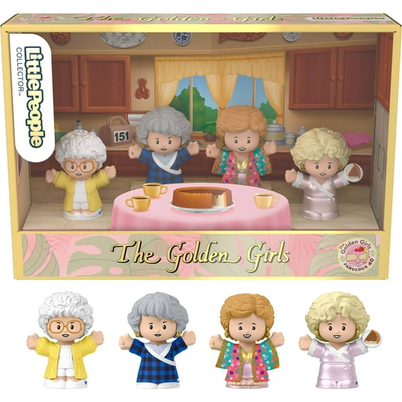 Little People Collector Carré de dames : Gteau au fromage de fin de soirée (The Golden Girls: Late Night Cheesecake)