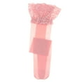 thumbnail image 1 of Lingerie Transparente en Maille pour Femmes Soutien-Gorge Brodé et String et Bas, 1 of 5