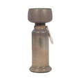 thumbnail image 3 of Sagebrook Home Glass Champagne Pillar Decorated Candle Holder, 3 of 8