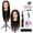 Drak Brown#4, variant on 28 Inch Mannequin Head 80% Human Hair with Tripod Stand,Mannequin Cosmetology Manikin Practice Doll Head with stand,Braiding Hairdressing Head for Hair Styling with Table Clamp + DIY Hair Styling Set