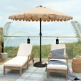thumbnail image 3 of Abble Scallop Tilt Crank Patio Umbrella, 3 of 4