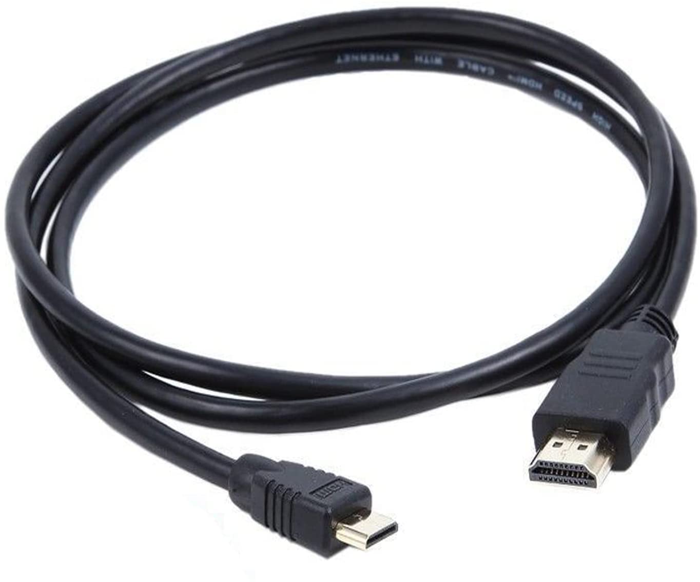 UPBRIGHT NEW HDMI to Mini HDMI C AV TV-Out Lead Cable Cord For Sony Alpha Digital SLR Camera,NEX-3 K/S K/B to HDTV,NEX-5 K/S K/B to HDTV,A330 10.2 MP Digital SLR Camera,A35 16.2 MP Digital SLR Camera, - image 2 of 5