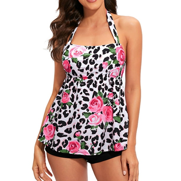 Womens Swimsuits Sexy Thong Micro Bikini Floral Bathing Suit Two Piece