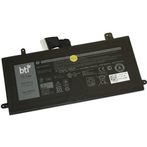 BTI 1WND8-BTI 11.4V 31.5WHR LI-ION BATTERY - OEM Compatible 01WND8 1WND8 JT90P
