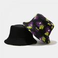 thumbnail image 3 of Cute Bucket Hat Beach Fisherman Hats for Women, Reversible D, 3 of 5