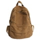 thumbnail image 1 of (Doblado Por La Mitad) Mochila Retro Color Sólido para Estudiantes Universitarios Secundaria Y Preparatoria Ins Mochila Lona Lavada Harajuku 8676 Caqui, 1 of 9