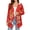 Christmas Reindeer Red, variant on FKELYI Women's Cardigan Cover Up Daisy Halloween Pumpkin Blouse, XL, Open Front Cardigans with Layed Look, Soft Long Sleeve Layering Piece for Spring Summer Fall Cruise Resort Wear