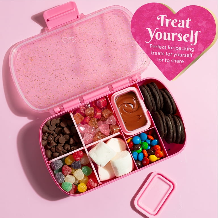 英国パトロンズランチ限定ハンパー／Patron's Lunch Hamper Paris Hilton Plastic Bento Box, Glitter Infused Lid, Customizable