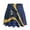 Barbados Flag & Typography Pattern, variant on HELLHERO Polyester Spandex Tennis Skirt for Outing Golf Daily Wear, Stretchy with Pockets Golf Skirts, Trinidad Palm Stripes Print