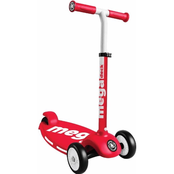 HALO jr 3 Wheel MEGA Deck Scooter - Red