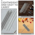 thumbnail image 3 of LOLIPPYY Set of 20 Stainless Steel Blocking Pins for Crochet and Knitting, Essential Accessories for Crafting Projects, 3 of 7