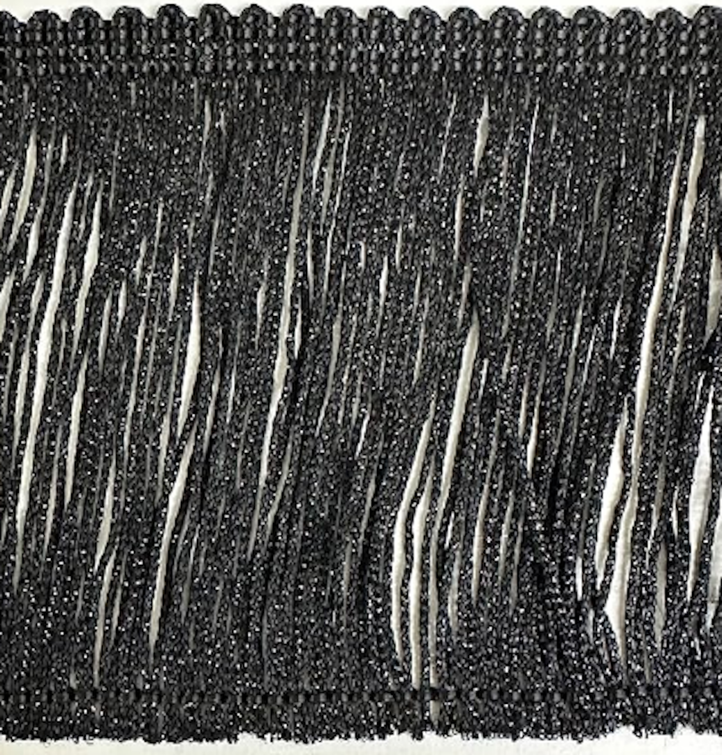 4" Metallic Chainette Fringe - 5 Continuous Yards - Many Color Options!
