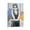Frame-style, variant on Margaret Keane Poster Colorful Past Original Picture Print Wall Art Poster Painting Canvas Posters Artworks Gift Room Aesthetic 12x18inch(30x45cm)