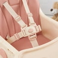 thumbnail image 5 of YUCHANG 4- in-1 Baby High Chair,Adjustable Convertible Infant Baby Feeding Chair Booster for Eating with Detachable Double Tray,5 Point Harness, 5 of 12
