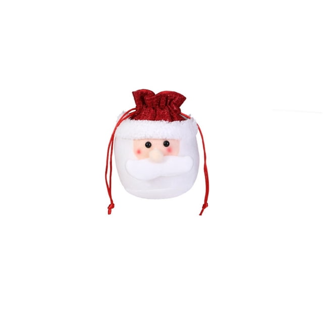 Leutsin Christmas Mini Storage Bag Candy Gift Bag Christmas Tree Decorations
