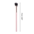 thumbnail image 2 of Unique Bargains 1 Pc Durable Fan-shaped Highlighter Brush Pink Nylon Hair Aluminum Tube Plastic Handle, 2 of 5