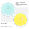 thumbnail image 6 of LEORX 6 Pcs Silicone Cup Lid Dust Prevention Hot Drink Covers Mug Cover Drink Cup Cup Lid 10.50X10.50X4.00CM, 6 of 8