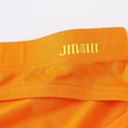 thumbnail image 4 of TANBOM Men's Bulge Enhancing Briefs Mesh Banboo Fiber Underwear Dark Blue/Brown/Orange M 3-Pack, 4 of 6