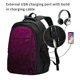 thumbnail image 2 of Fotbe Dark Purple Glitter Mochila con Estampado y Puerto USB para Hombre y Mujer, Mochila Antirrobo, Mochila de Viaje, Mochila Escolar, Mochila Universitaria, 2 of 7