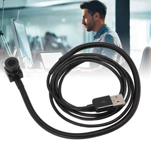 Webcam écran moyen, USB Webcam 3.6mm Lens Clear Sound pratique Plug et Play 2MP pour le streaming en direct