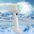 thumbnail image 4 of RoamHome Electric Mini Fan Leafless Bladeless Small Fans USB Rechargeable Handheld Battery Powered Portable Fans Personal Cooling Fan That Blows Cold Air (White), 4 of 5
